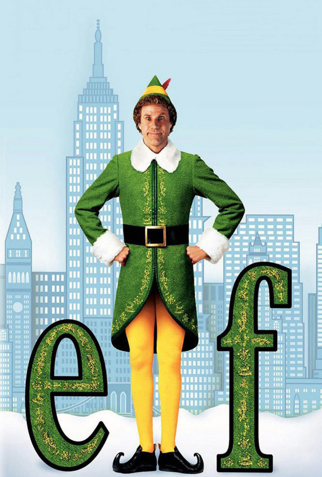 Man green elf costume city free wallpaper - medium preview image