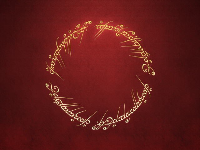 Golden circle red background gold #2 free wallpaper - medium preview image