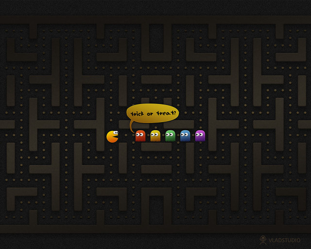 Maze pacman game image png free wallpaper - medium preview image