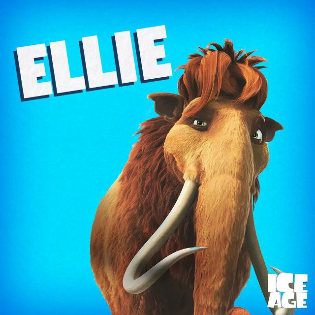 Cartoon mammoth name back name free wallpaper - medium preview image