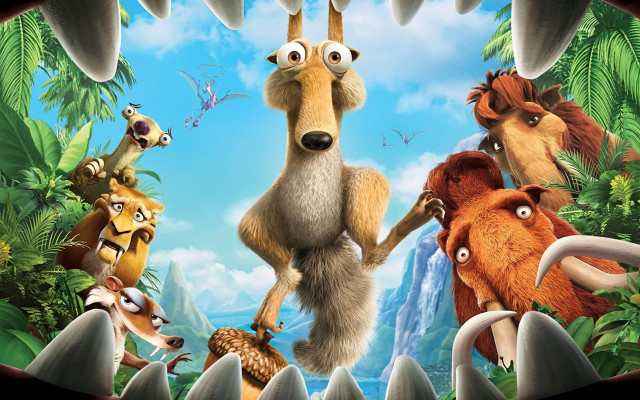 Animals forest sky mountain birds free wallpaper - medium preview image