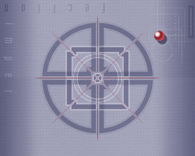 Red ball blue background cross free wallpaper - medium preview image