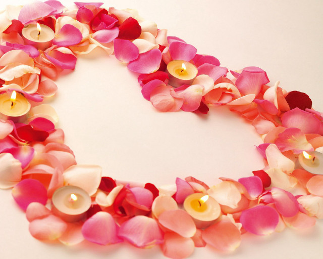 Flower lei circle white surface #2 free wallpaper - medium preview image