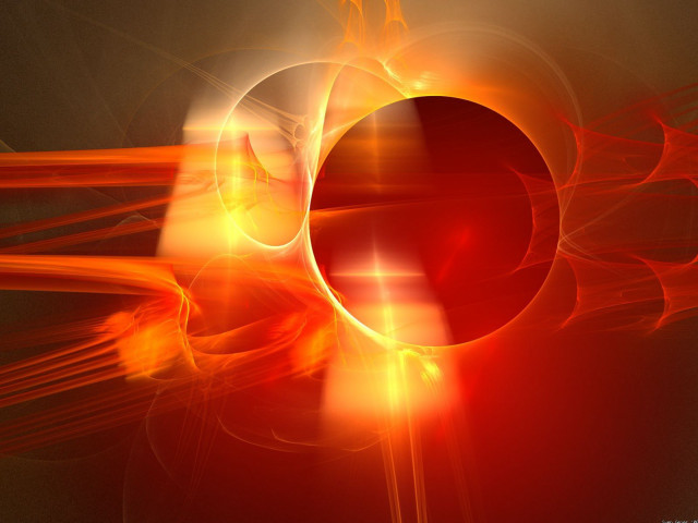 Red yellow abstract black white #3 free wallpaper - medium preview image