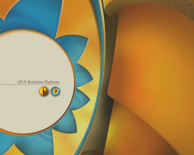 Computer screen circular design yellow free wallpaper - medium preview image
