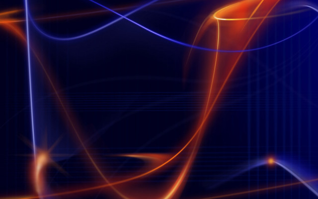 Blue orange background lines curves #2 free wallpaper - medium preview image
