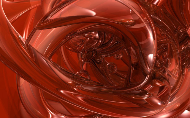 Red swirl design black background free wallpaper - medium preview image