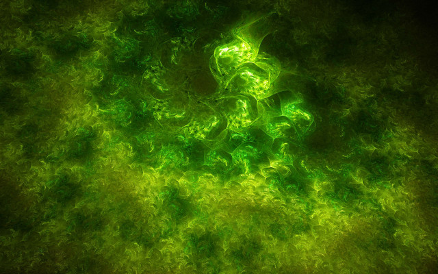 Green yellow swirl black background #3 free wallpaper - medium preview image