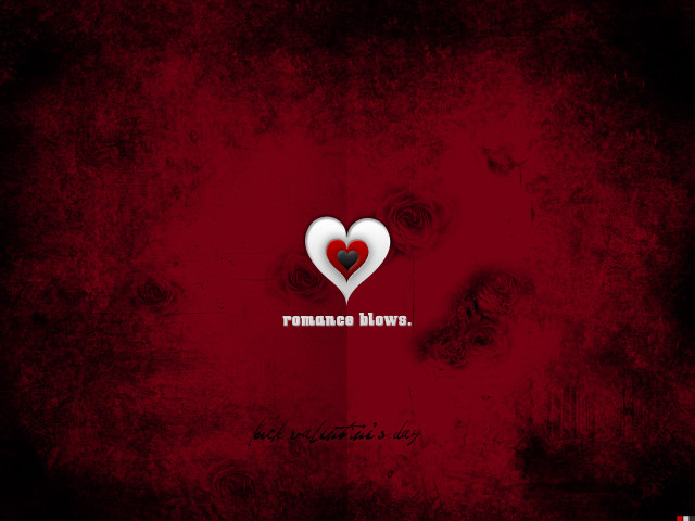 Red background heart roman love #3 free wallpaper - medium preview image