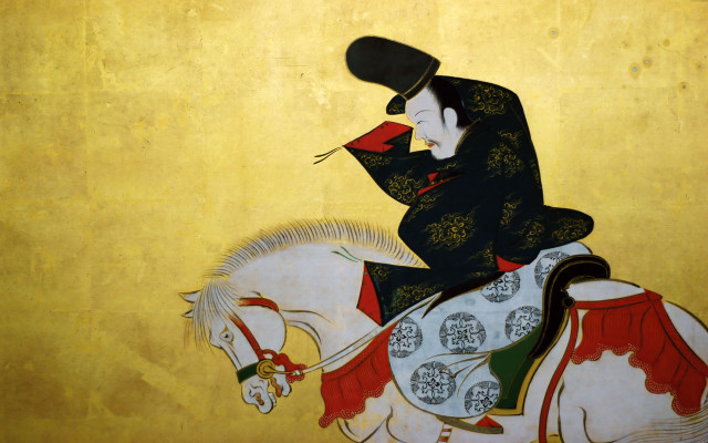 Man riding horse hat black #5 free wallpaper - medium preview image