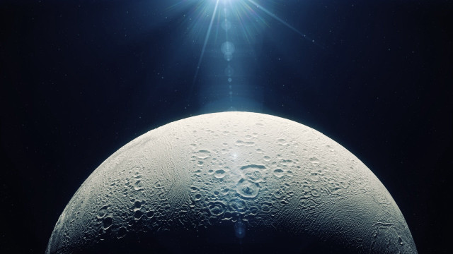 Moon bright light dark background free wallpaper - medium preview image