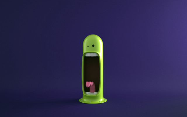 Green phone pink flower purple free wallpaper - medium preview image