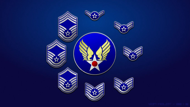 Blue white emblem star side free wallpaper - medium preview image