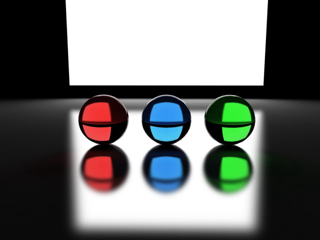 Three balls table whiteboard white free wallpaper - medium preview image