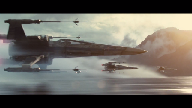 Star wars force awakens fighter free wallpaper - medium preview image