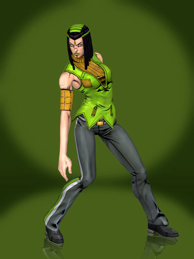 Cartoon character green outfit yellow free wallpaper - medium preview image