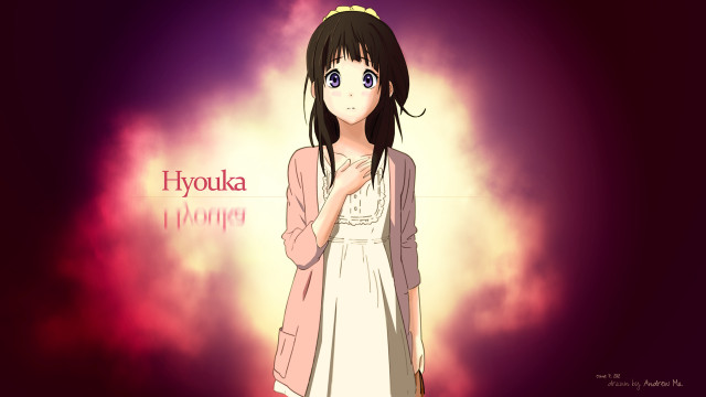 Girl dress purple background hyrokua free wallpaper - medium preview image