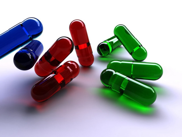 Pills group white surface green #2 free wallpaper - medium preview image