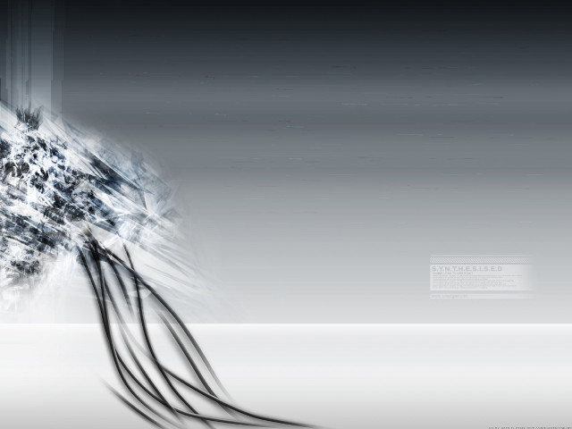 Black white jellyfish water blurry free wallpaper - medium preview image