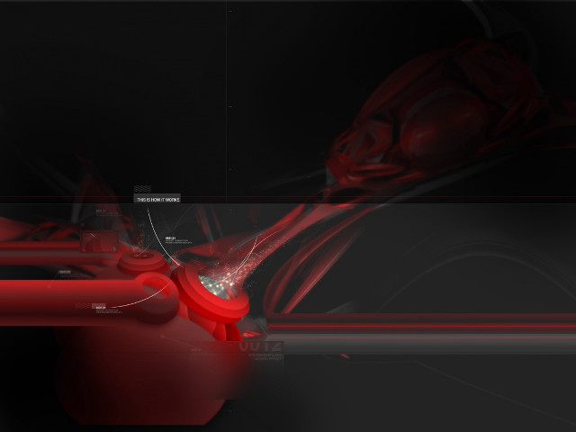 Red object black background red free wallpaper - medium preview image