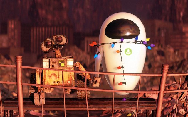 Robot sitting fence camera head free wallpaper - medium preview image