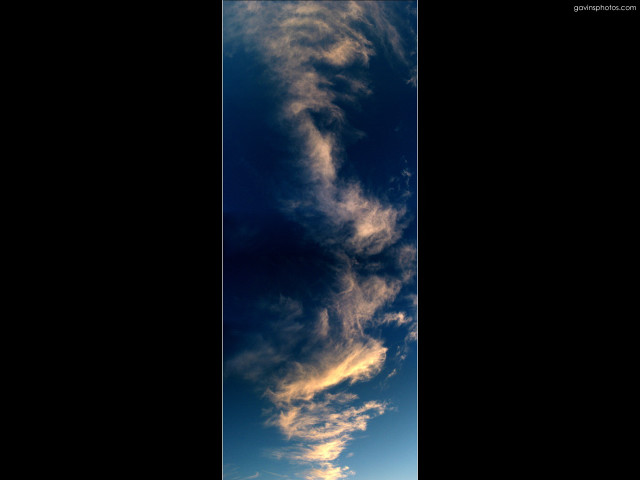 Plane flying sky clouds foreground #4 free wallpaper - medium preview image