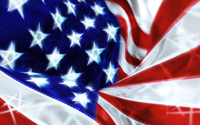 Flag stars red white blue free wallpaper - medium preview image
