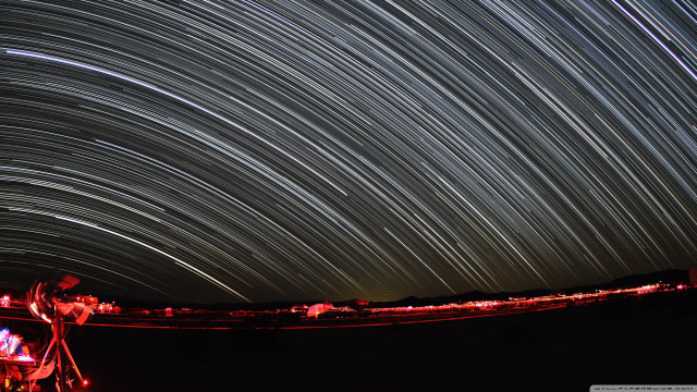 Star trail city night ferris free wallpaper - medium preview image