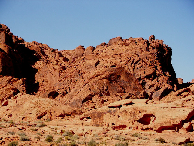Mountain rock formation blue sky #2 free wallpaper - medium preview image