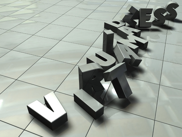 Metal letters tile floor white #3 free wallpaper - medium preview image