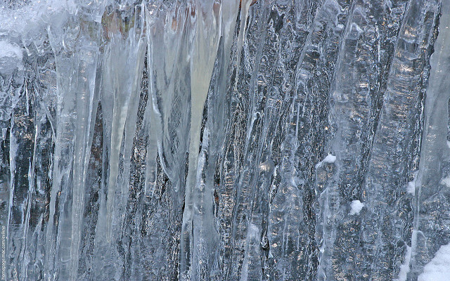 Waterfall ice closeup running water free wallpaper - medium preview image