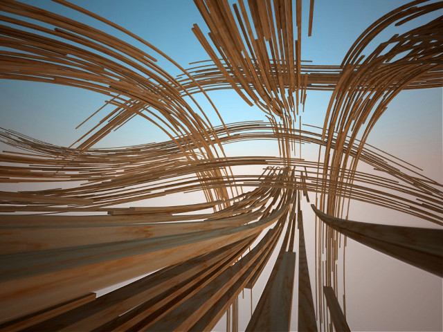 Sticks circle air sky background free wallpaper - medium preview image