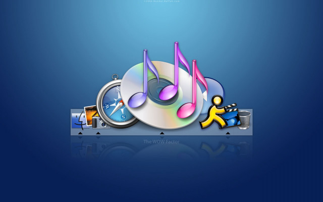 Music player cd musical note #2 free wallpaper - medium preview image