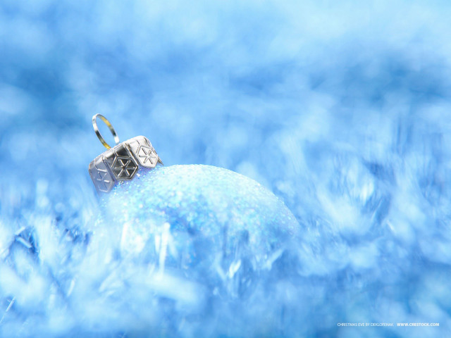 Ring blue ball snow sky #3 free wallpaper - medium preview image