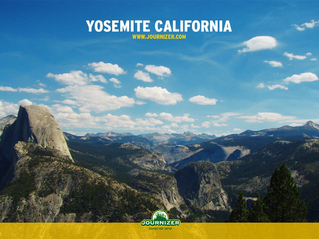 Yosemite california mountain range sky free wallpaper - medium preview image