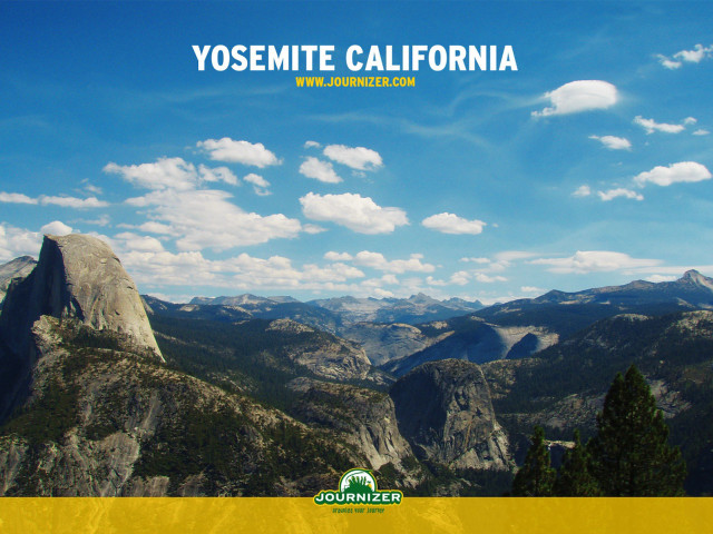 Yosemite california mountain range sky #4 free wallpaper - medium preview image