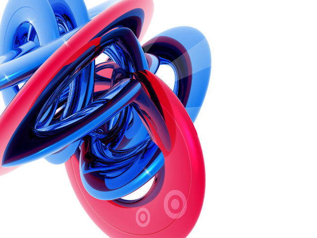 Red computer generated image of #2 free wallpaper - medium preview image