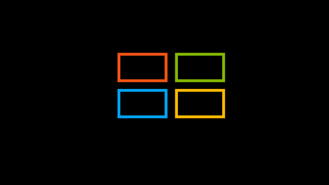 Black background multicolored square pattern free wallpaper - medium preview image