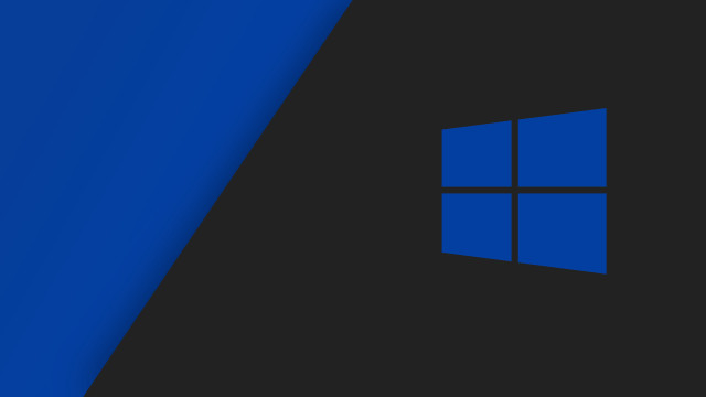 Blue black windows wallpaper ai free wallpaper - medium preview image