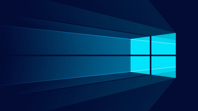 Blue background window light middle free wallpaper - medium preview image