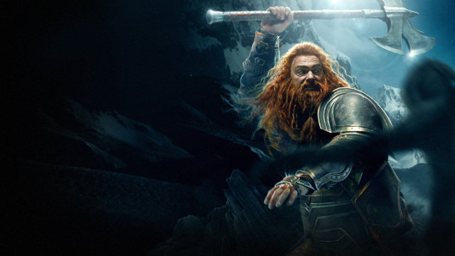 Man sword helmet hammer demon free wallpaper - medium preview image