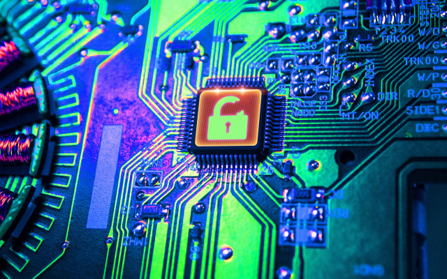 Computer board padlock closeup security free wallpaper for desktop - medium preview image
