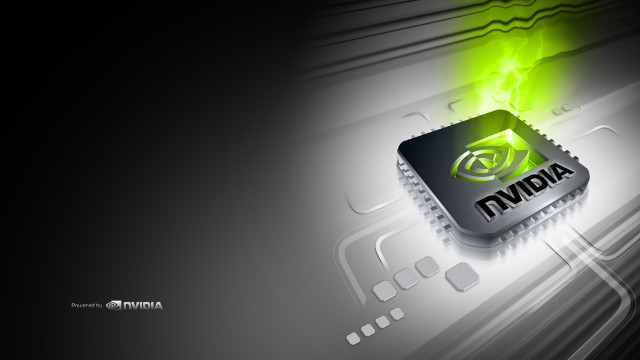 Computer processor green light circuit free wallpaper - medium preview image