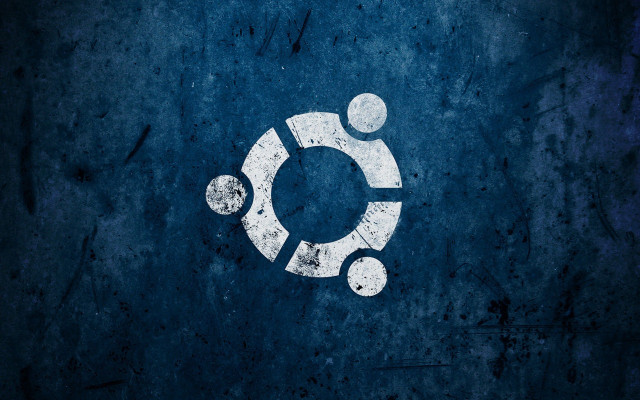 White circle person blue background free wallpaper - medium preview image