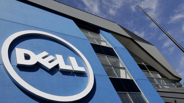 Dell sign building blue sky free wallpaper - medium preview image