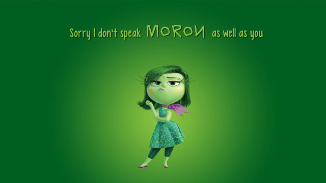Cartoon green background sorry carey free wallpaper - medium preview image