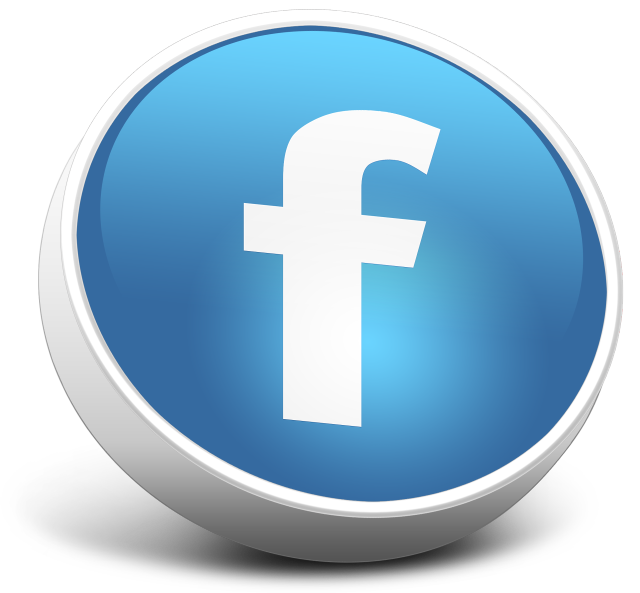 Blue button facebook logo red free wallpaper - medium preview image