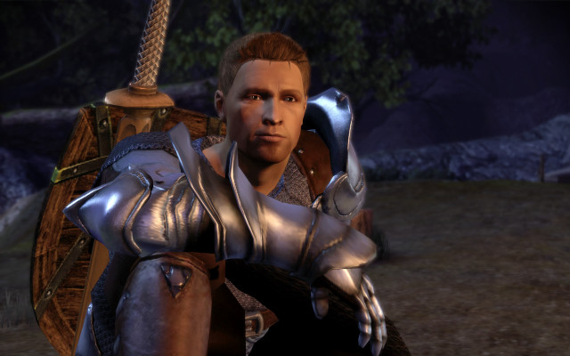 Man armor sword shield video free wallpaper - medium preview image