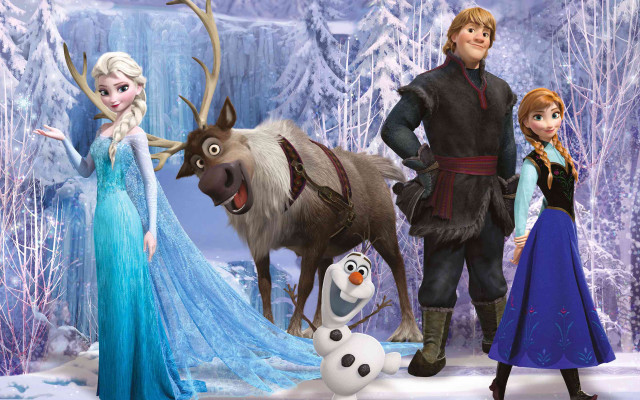 Frozen princess prince forest king free wallpaper - medium preview image