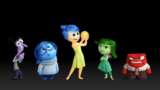 Cartoon characters group black background #3 free wallpaper - medium preview image